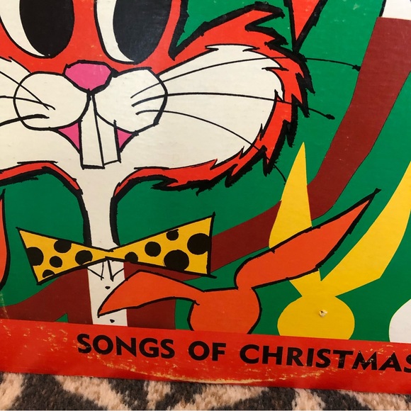 Vintage 60's "Sing Along with Breezy Songs of Christmas" Album - Kid's Record - Picture 6 of 10